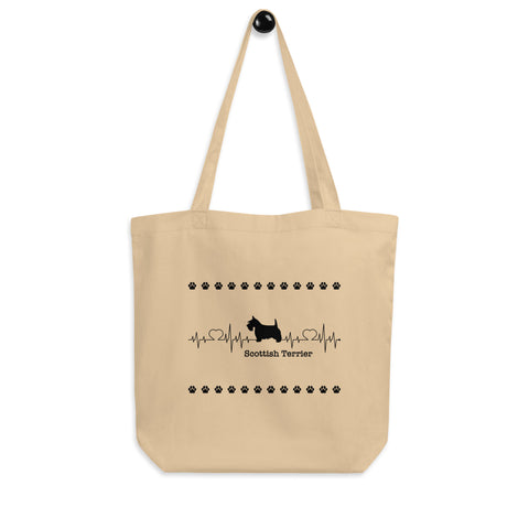 Scottish Terrier | Heartbeat | Eco Tote Bag