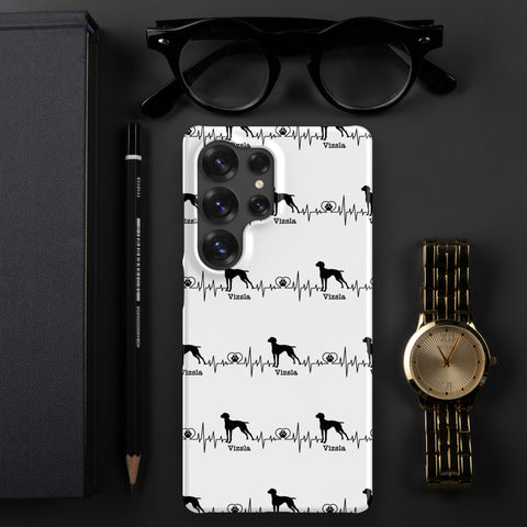Vizsla | Heartbeat | Samsung® Snap Case | White