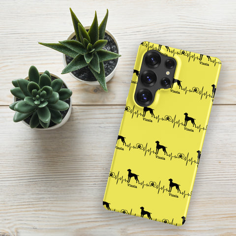 Vizsla | Heartbeat | Samsung® Snap Case | Yellow