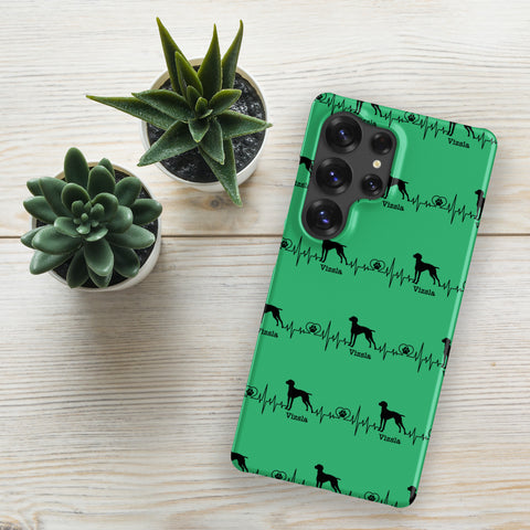 Vizsla | Heartbeat | Samsung® Snap Case | Green