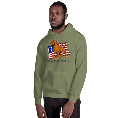 Vizsla Club of America | Unisex Heavy Blend Hoodie | Large Logo