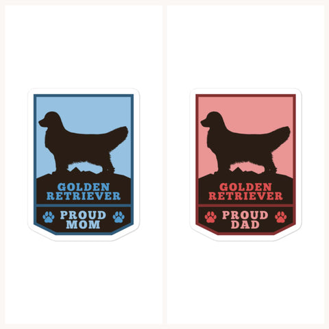 Golden Retriever [Show] | Outdoor Style Badge | Sticker