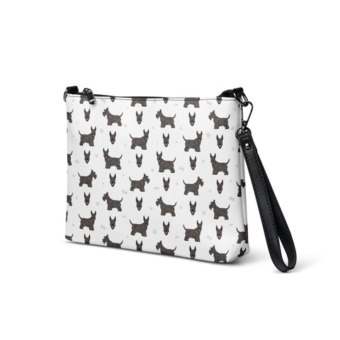 Scottish Terrier | Illustrated | Crossbody Bag