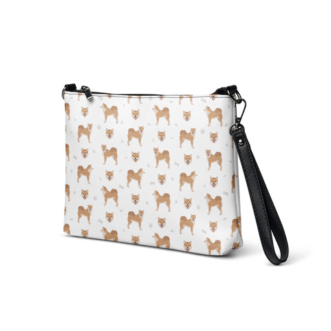 Shiba Inu | Illustrated | Crossbody Bag