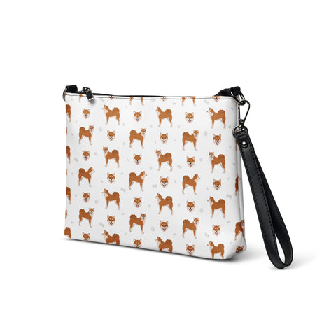 Shiba Inu | Illustrated | Crossbody Bag