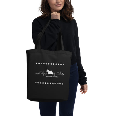 Scottish Terrier | Heartbeat | Eco Tote Bag