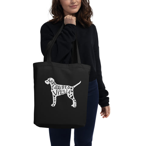 Wirehaired Vizsla | Silhouette | Eco Tote Bag