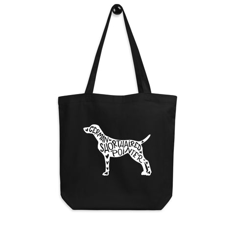 German Shorthaired Pointer | Silhouette | Eco Tote Bag