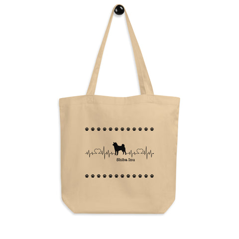 Shiba Inu | Heartbeat | Eco Tote Bag