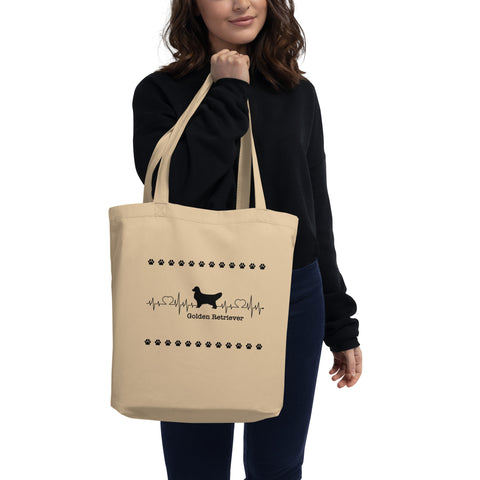 Golden Retriever [Show] | Heartbeat | Eco Tote Bag