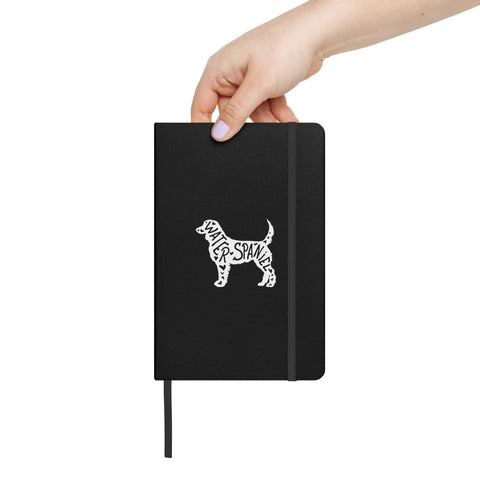 American Water Spaniel | Silhouette | Hardcover Bound Notebook