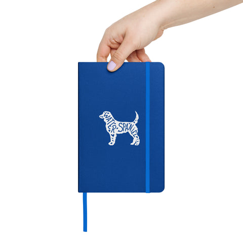 American Water Spaniel | Silhouette | Hardcover Bound Notebook