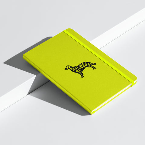 Flat-Coated Retriever | Silhouette | Hardcover Bound Notebook