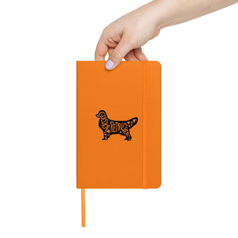 Golden Retriever [Show] | Silhouette | Hardcover Bound Notebook