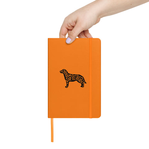 Labrador Retriever | Silhouette | Hardcover Bound Notebook