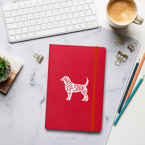 American Water Spaniel | Silhouette | Hardcover Bound Notebook