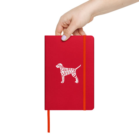 Wirehaired Vizsla | Silhouette | Hardcover Bound Notebook