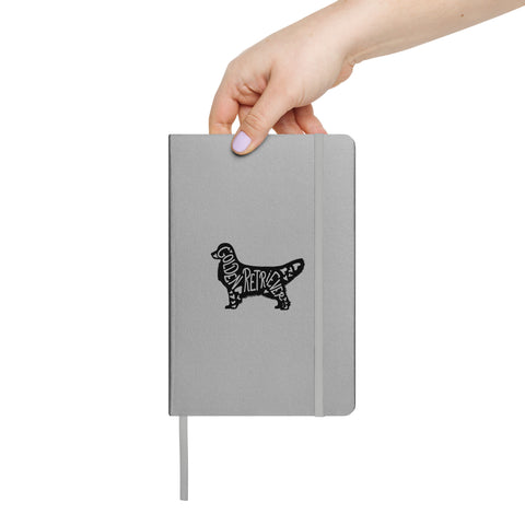 Golden Retriever [Show] | Silhouette | Hardcover Bound Notebook