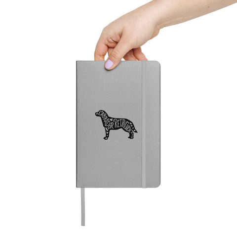 Labrador Retriever | Silhouette | Hardcover Bound Notebook