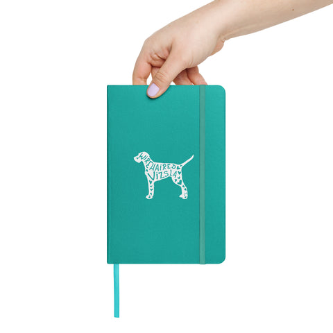 Wirehaired Vizsla | Silhouette | Hardcover Bound Notebook