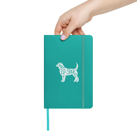 American Water Spaniel | Silhouette | Hardcover Bound Notebook