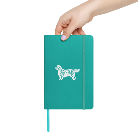 Clumber Spaniel | Silhouette | Hardcover Bound Notebook