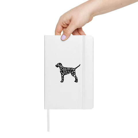 Wirehaired Vizsla | Silhouette | Hardcover Bound Notebook