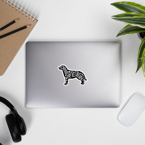 Labrador Retriever | Silhouette | Sticker