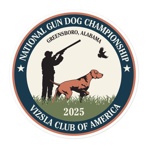 Vizsla Club of America | NGDC 2025 | Sticker