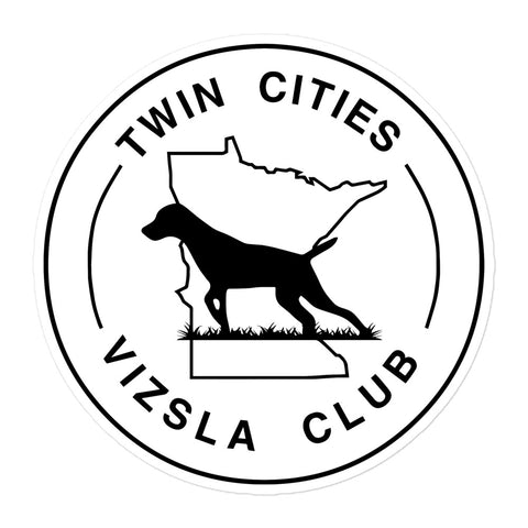 Twin Cities Vizsla Club | Sticker