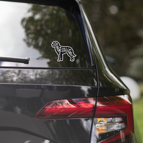 Spinone Italiano | Silhouette | Sticker