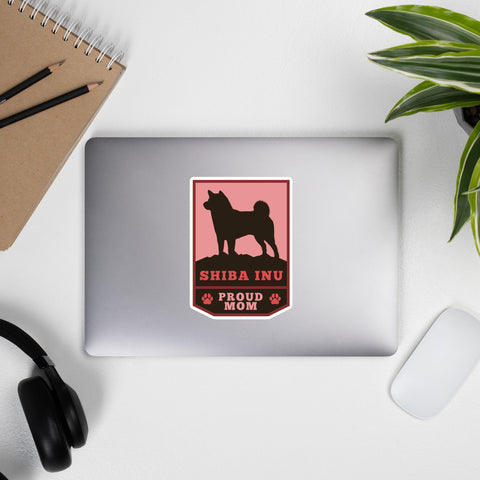 Shiba Inu | Outdoor Style Badge | Sticker