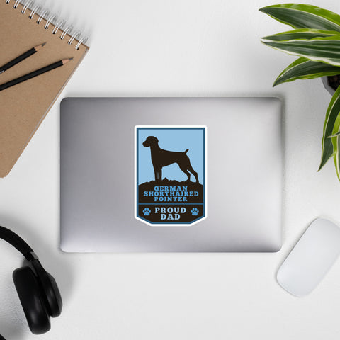 German Shorthaired Pointer | Outdoor Style Badge | Sticker