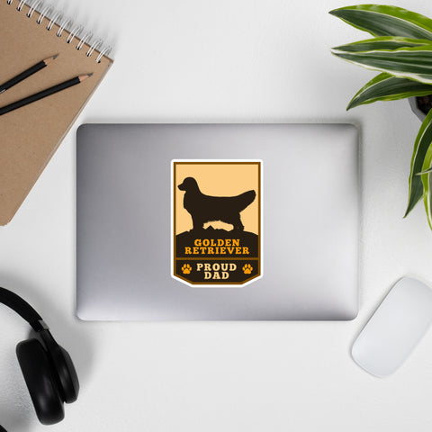 Golden Retriever [Show] | Outdoor Style Badge | Sticker