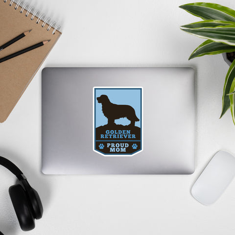 Golden Retriever [Field] | Outdoor Style Badge | Sticker