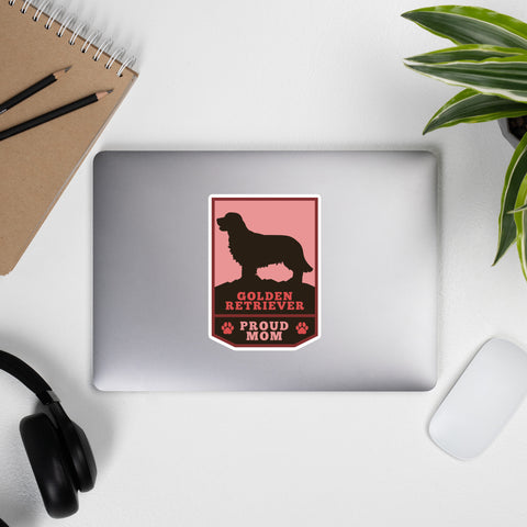 Golden Retriever [Field] | Outdoor Style Badge | Sticker