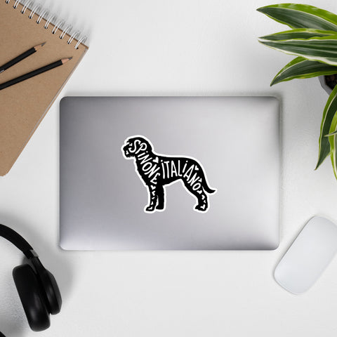 Spinone Italiano | Silhouette | Sticker