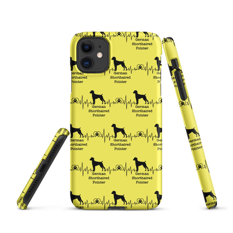 German Shorthaired Pointer | Heartbeat | iPhone® Snap Case