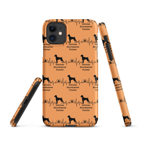 German Shorthaired Pointer | Heartbeat | iPhone® Snap Case