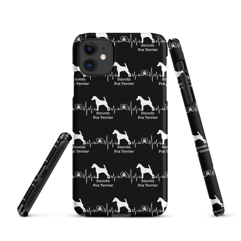 Smooth Fox Terrier | Heartbeat | iPhone® Snap Case