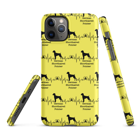 German Shorthaired Pointer | Heartbeat | iPhone® Snap Case