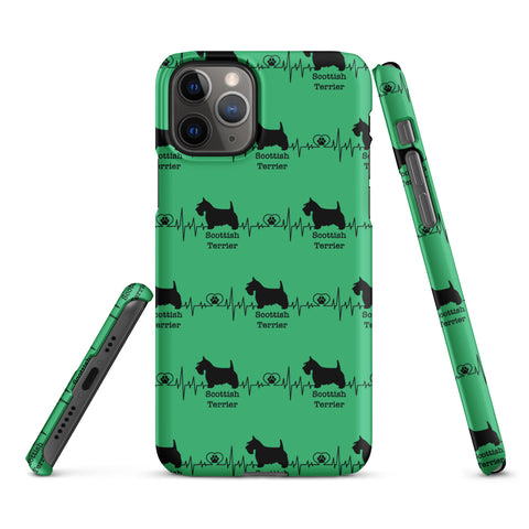 Scottish Terrier | Heartbeat | iPhone® Snap Case