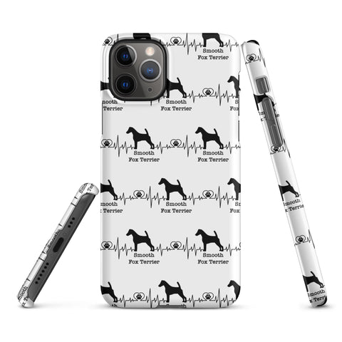 Smooth Fox Terrier | Heartbeat | iPhone® Snap Case