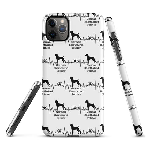 German Shorthaired Pointer | Heartbeat | iPhone® Snap Case