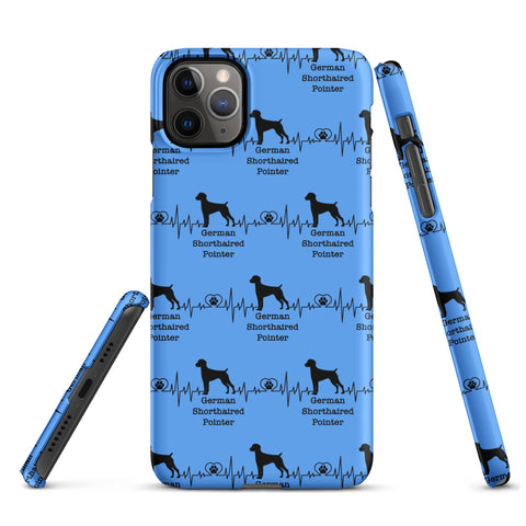 German Shorthaired Pointer | Heartbeat | iPhone® Snap Case