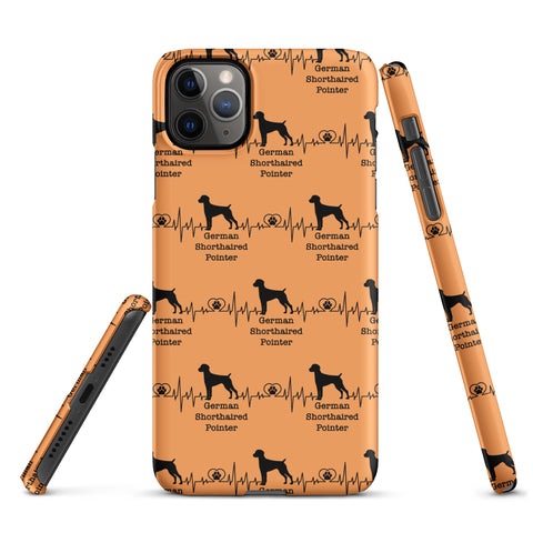 German Shorthaired Pointer | Heartbeat | iPhone® Snap Case