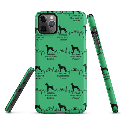 German Shorthaired Pointer | Heartbeat | iPhone® Snap Case