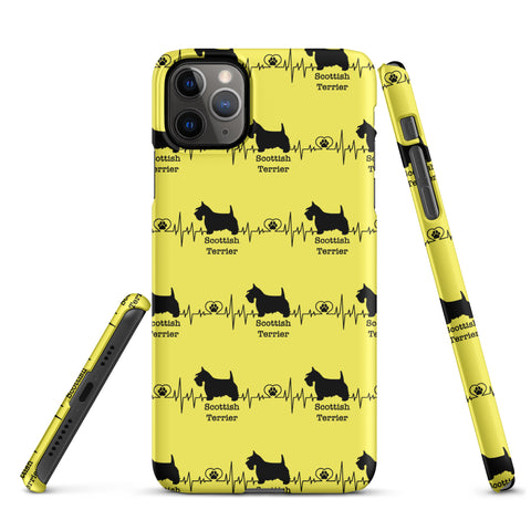 Scottish Terrier | Heartbeat | iPhone® Snap Case