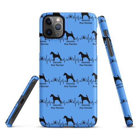 Smooth Fox Terrier | Heartbeat | iPhone® Snap Case