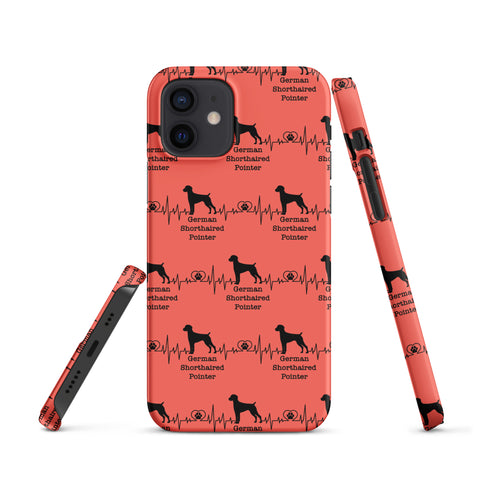 German Shorthaired Pointer | Heartbeat | iPhone® Snap Case